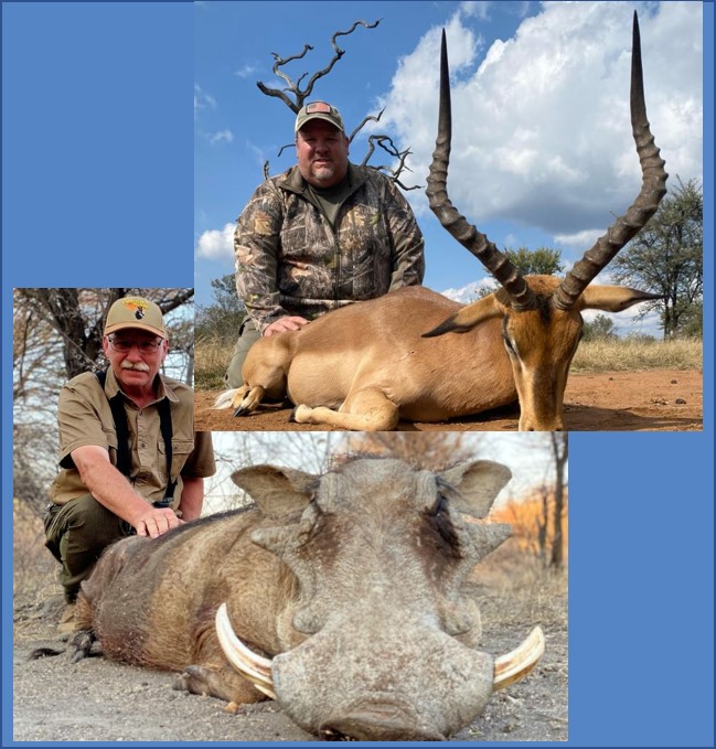S. Africa Impala and Warthog Safari with Likhulu Safaris valued at $4500